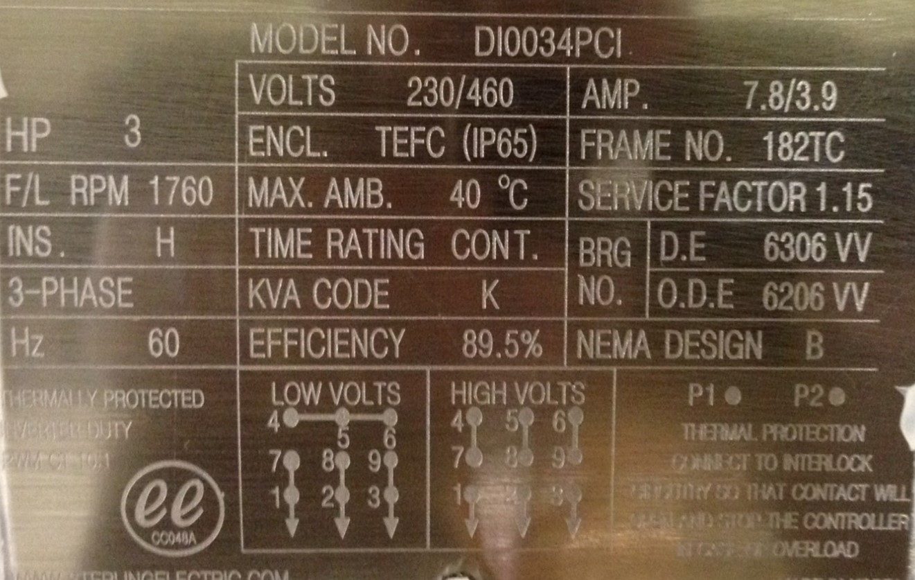 How To Read Motor Nameplate Information Infoupdate